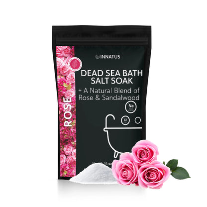 Dead Sea Rose Bath Salt Soak with 21 Minerals